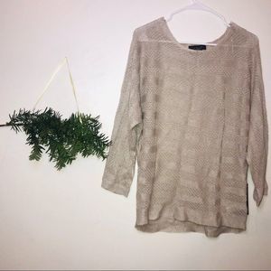 NWT Tahari Linen long sleeve size S